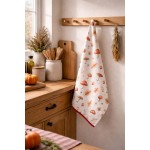 Prosop de bucatarie bumbac 50x70 cm "Autumn Leaves", Clayre & Eef Prosop de bucatarie bumbac 50x70 cm "Autumn Leaves", Clayre & Eef