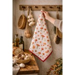 Prosop de bucatarie bumbac 50x70 cm "Autumn Leaves", Clayre & Eef Prosop de bucatarie bumbac 50x70 cm "Autumn Leaves", Clayre & Eef