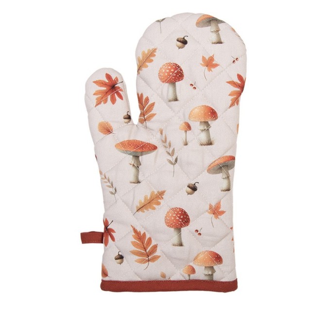 Manusa cuptor 100% bumbac 18x30 cm "Autumn Leaves", Clayre&Eef Manusa cuptor 100% bumbac 18x30 cm "Autumn Leaves", Clayre&Eef