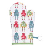 Manusa cuptor 100% bumbac 16x30cm "Bleep Beep", Clayre & Eef Manusa cuptor 100% bumbac 16x30cm "Bleep Beep", Clayre & Eef