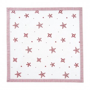Set 6 buc Servetele textile bumbac 40x40cm "Beautiful Heart", Clayre&Eef
