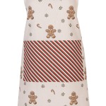 Sort de bucatarie 100% bumbac 70x85cm "Gingerbread Magic", Clayre & Eef