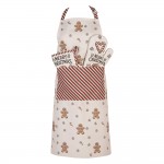 Sort de bucatarie 100% bumbac 70x85cm "Gingerbread Magic", Clayre & Eef