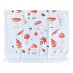 Prosop de bucatarie flausat 100% bumbac 40x66cm "Autumn Leaves", Clayre & Eef