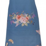 Sort de bucatarie 100% bumbac 70x85cm "Floral Fiesta Blue", Clayre & Eef