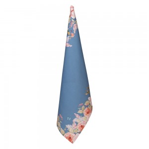 Prosop de bucatarie bumbac 50x70cm "Floral Fiesta" Blue, Clayre & Eef