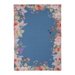Prosop de bucatarie bumbac 50x70cm "Floral Fiesta" Blue, Clayre & Eef