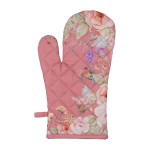 Manusa cuptor 100% bumbac 18x30cm "Floral Fiesta Pink", Clayre & Eef