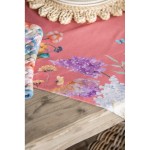 Napron/ traversa de masa "Floral Fiesta Pink" 50x140 cm, Clayre & Eef