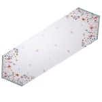 Traversa de masa bumbac 50x160cm "Flower Bomb", Clayre&Eef