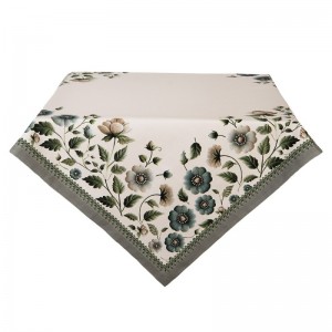 Fata de masa 100% bumbac 100x100cm "Gently Blooming", Clayre & Eef
