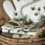 Prosop de bucatarie bumbac 50x70cm "Gently Blooming", Clayre & Eef