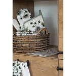 Suport pentru oale fierbinti 100% bumbac 20x20cm "Gently Blooming", Clayre & Eef