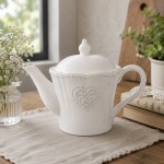 Ceainic We Love Tea 25x15x17 cm / 900 ml, Clayre & Eef Ceainic We Love Tea 25x15x17 cm / 900 ml, Clayre & Eef