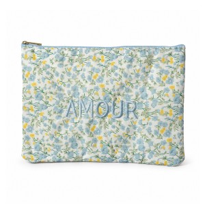 Porfard floral „Blue Amour” portocaliu 22x16 cm