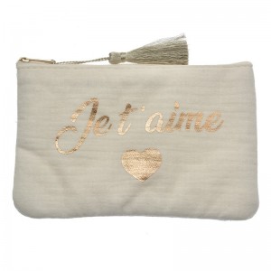 Portfard Je T'aime 17x11 cm, Clayre&Eef