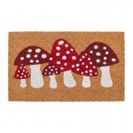 Covoras de intrare "Mushrooms" 75x45 cm, Clayre & Eef