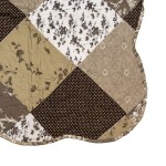 Set Cuvertura 230x250 cm si 2 Fete Perna 50x70 cm, Clayre & Eef 