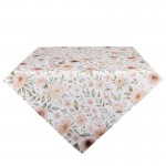 Fata de masa 100% bumbac 100x100cm "Summer Rose Bouquet", Clayre & Eef