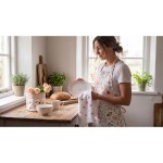 Sort de bucatarie 100% bumbac 70x85cm "Summer Rose Bouquet", Clayre & Eef