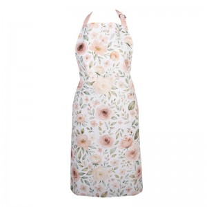 Sort de bucatarie 100% bumbac 70x85cm "Summer Rose Bouquet", Clayre & Eef
