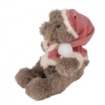 Jucarie ursulet din plus "Teddy Bear" 19x19x30 cm, Clayre & Eef Jucarie ursulet din plus "Teddy Bear" 19x19x30 cm, Clayre & Eef