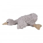 Jucarie ratusca din plus "Fluffy Duck" 39x15x10 cm, Clayre & Eef