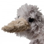Jucarie ratusca din plus "Fluffy Duck" 39x15x10 cm, Clayre & Eef