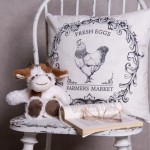 Jucarie vacuta din plus "Moo Buddy" 18x19x19 cm, Clayre & Eef