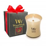 Gift of Joy - Lumanare parfumata colectia Precious Metals Sparkling Pomelo in cutie de CADOU, Woodwick