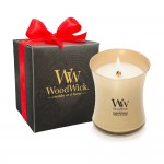 Gift of Joy - Lumanare parfumata colectia Precious Metals Sparkling Pomelo in cutie de CADOU, Woodwick