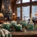 Lumanare Parfumata Pahar Mare Coastal Snowfall, Chesapeake Bay Candle Lumanare Parfumata Pahar Mare Coastal Snowfall, Chesapeake Bay Candle