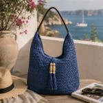 Geanta de umar Stella, albastra 35x48x12 cm Geanta de umar Stella, albastra 35x48x12 cm