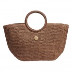 Geanta de umar Pia, natural 46x33x13 cm