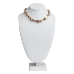 Colier elegant de dama, Avery, roz Colier elegant de dama, Avery, roz