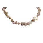 Colier elegant de dama, Avery, roz Colier elegant de dama, Avery, roz