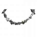 Colier elegant de dama, Avery, gri Colier elegant de dama, Avery, gri