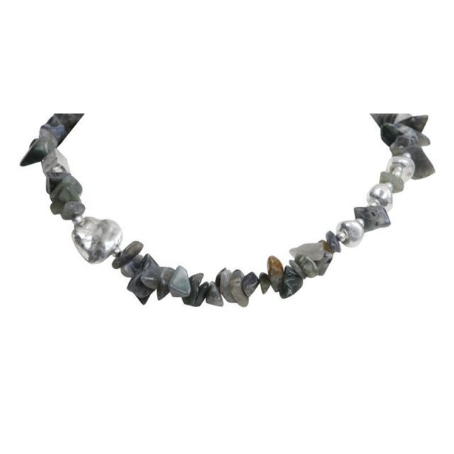 Colier elegant de dama, Avery, gri Colier elegant de dama, Avery, gri
