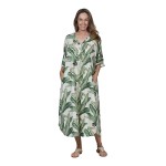 Rochie de vara Beatrice, Verde, marime universala Rochie de vara Beatrice, Verde, marime universala