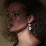 Cercei Dama Claudia Argintiu