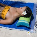 Simone et Georges Perna de plaja, 26x40cm, Ile de Re