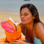 Simone et Georges Perna de plaja, 26x40cm, Macouba