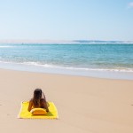 Simone et Georges Perna de plaja, 26x40cm, Majorque