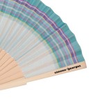 Simone et Georges Evantai pliabil din bumbac si lemn, 23x3cm, Tiwi