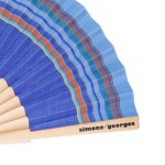 Simone et Georges Evantai pliabil din bumbac si lemn, 23x3cm, Vincent