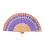 Evantai Trinite Simone et Georges bumbac si lemn 23x3cm