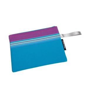 Geanta plic de plaja Santorini Simone et Georges bumbac Kikoy 28x21cm