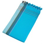 Simone et Georges Prosop de plaja cu material dublu si buzunar, 165x95 cm, Cap Ferret