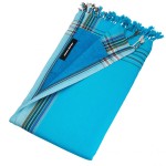 Simone et Georges Prosop de plaja cu material dublu si buzunar, 165x95 cm, Cap Ferret