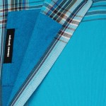 Simone et Georges Prosop de plaja cu material dublu si buzunar, 165x95 cm, Cap Ferret